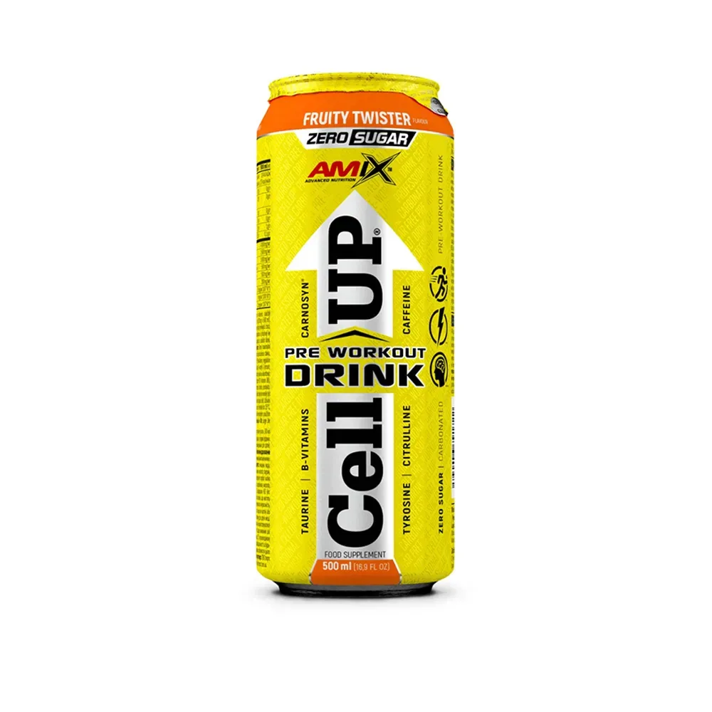 Amix CellUP PreWorkout Drink 500 ml tropical breeze