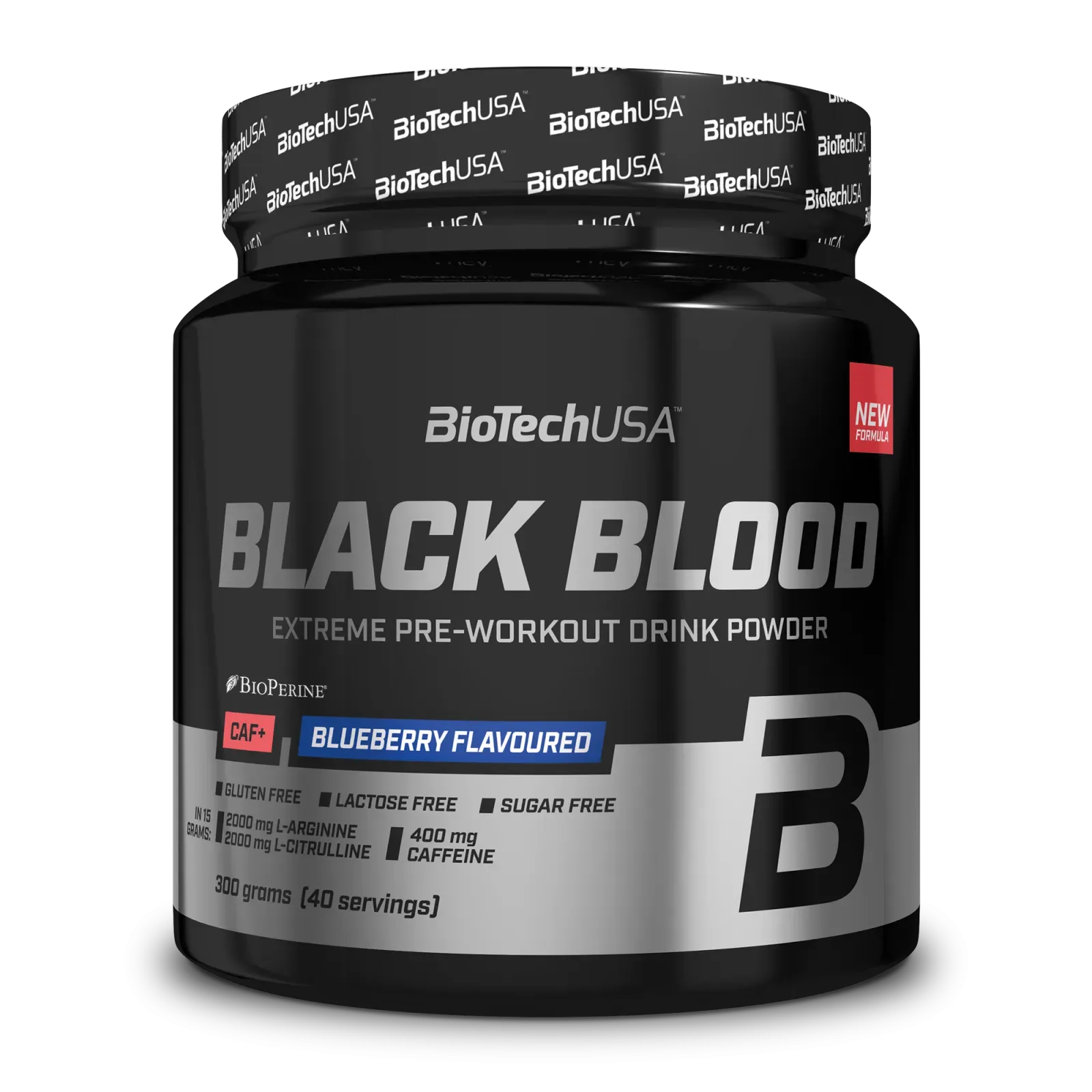 BioTech Black Blood CAF+ blueberry 300 g