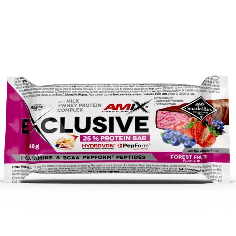 Amix Exclusive Protein Bar 40 g pistachios caramel