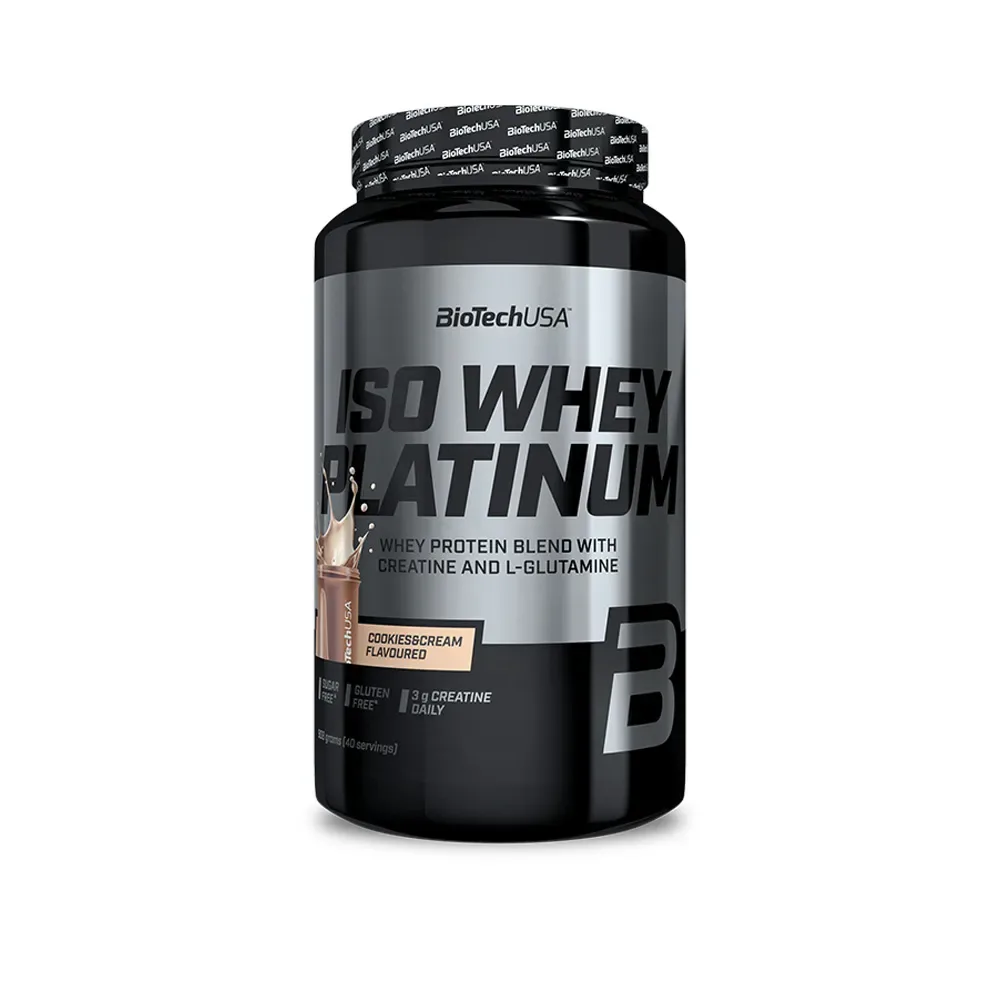 BioTech Iso Whey Platinum chocolate 908 g