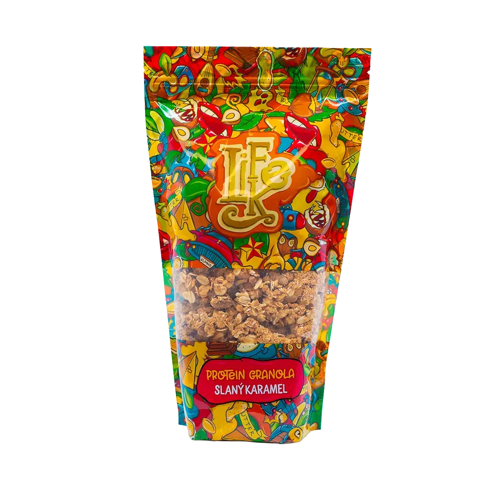 LifeLike Protein Granola slaný karamel 400 g