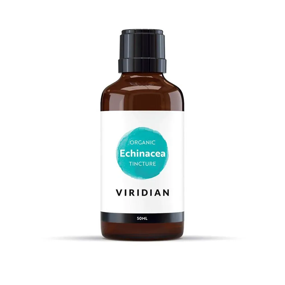 Viridian Echinacea Tincture 50 ml Organic (Tinktura z Echinacey Bio)
