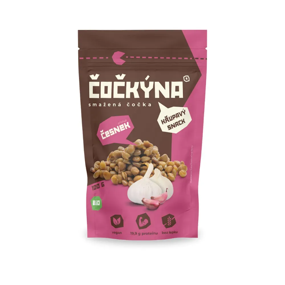 Čočkýna Smažená čočka 100g : Mořská sůl