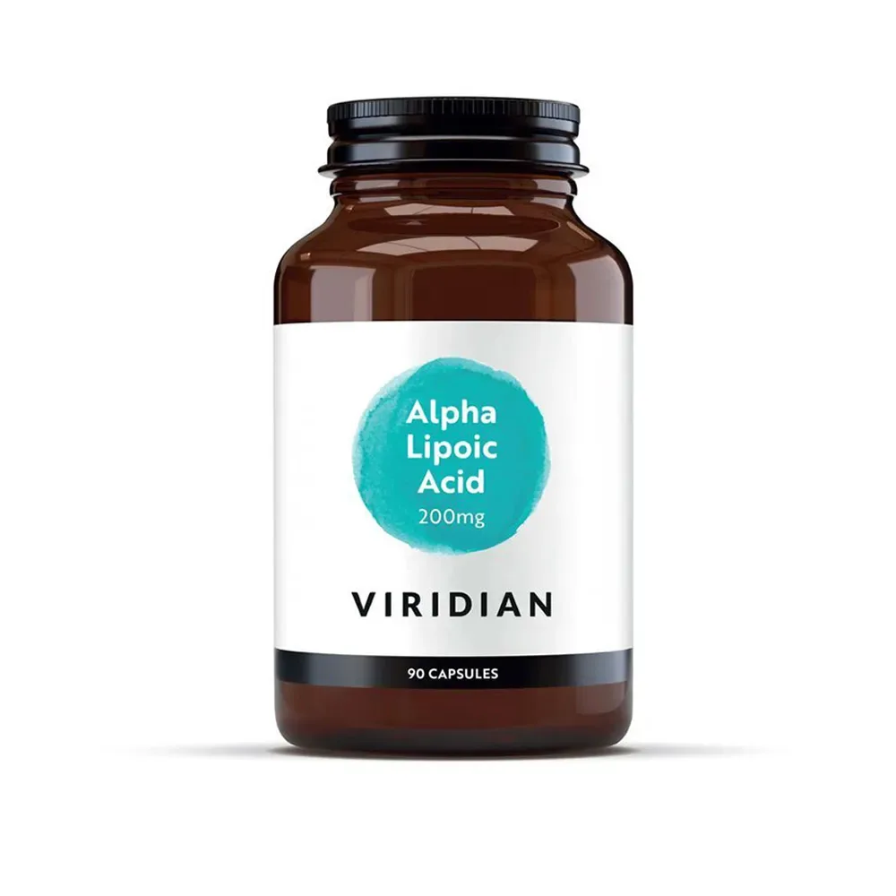 Viridian Alpha Lipocid Acid 200 mg 90 cps