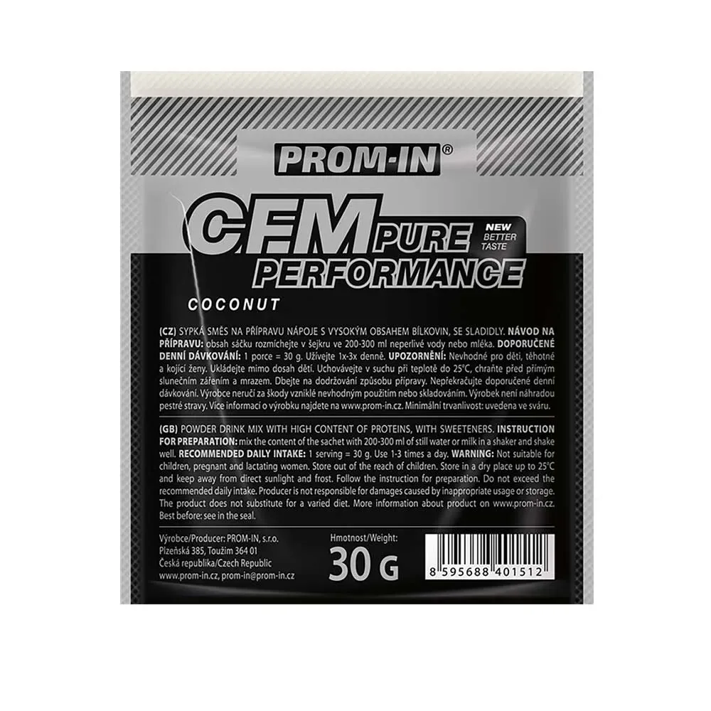 Prom-In CFM Pure Performance 30 g slaný karamel