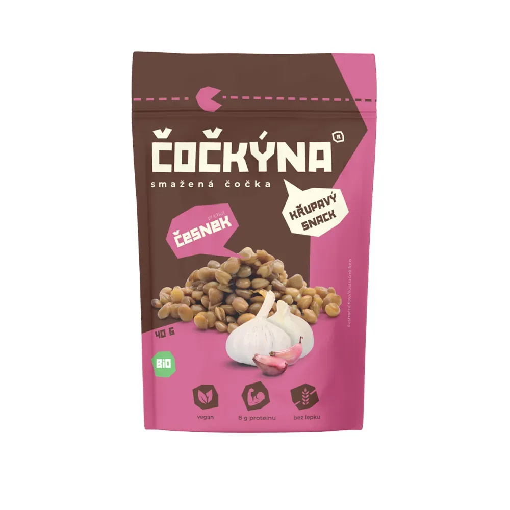 Čočkýna Smažená Čočka Bio 40 g jarní cibulka