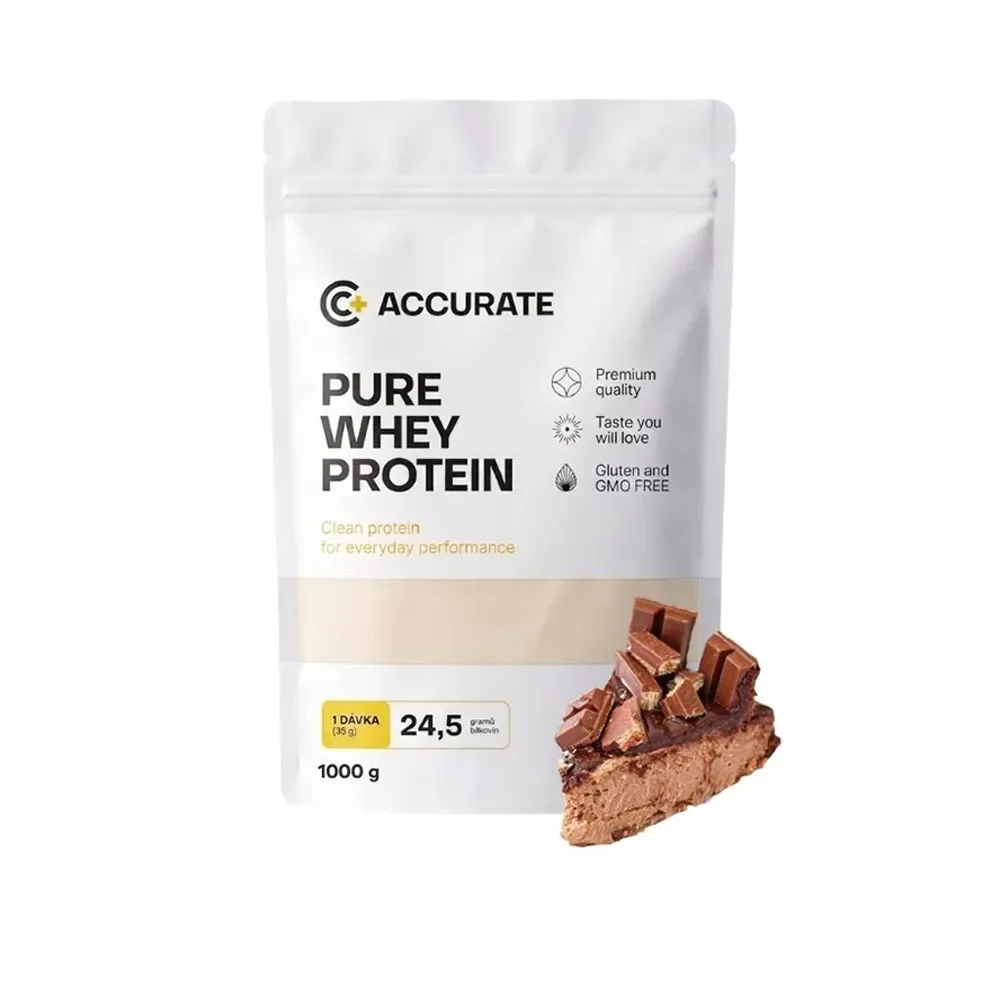 Accurate+ Pure Whey chocolate 1000 g