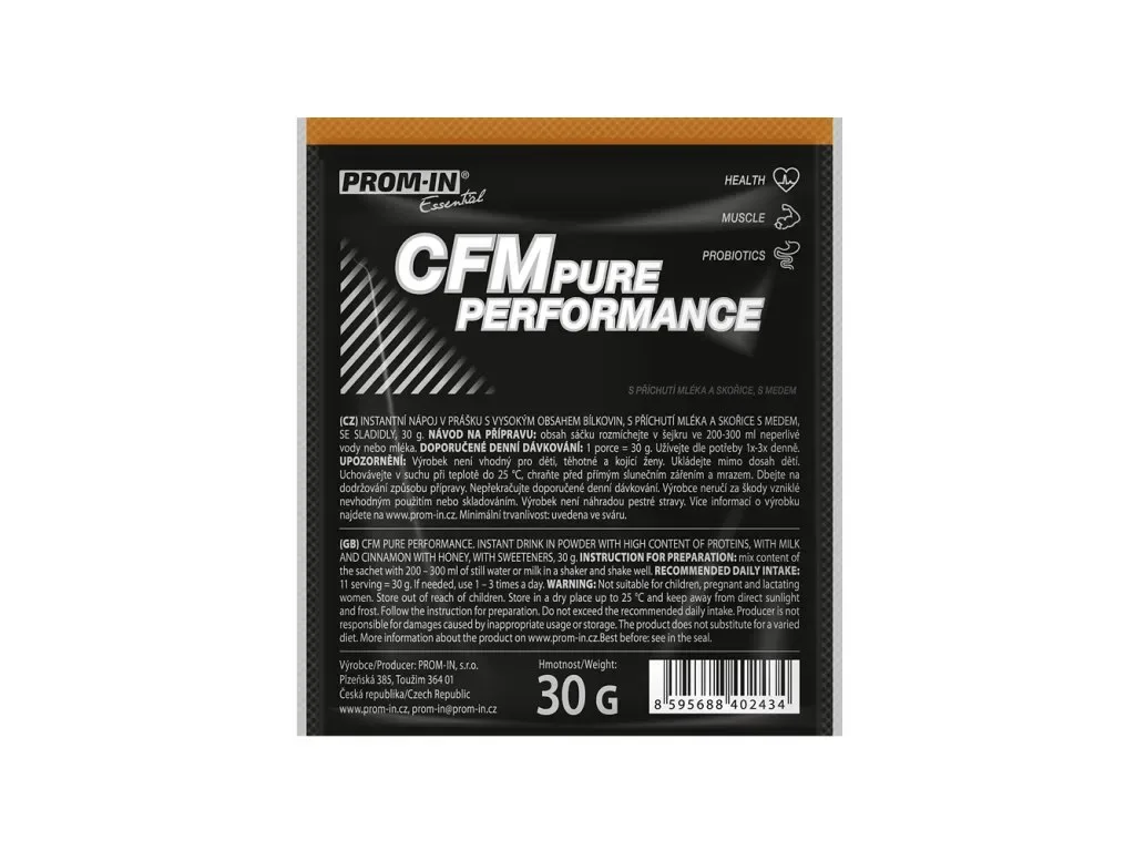 Prom-In CFM Pure Performance 30 g slaný karamel