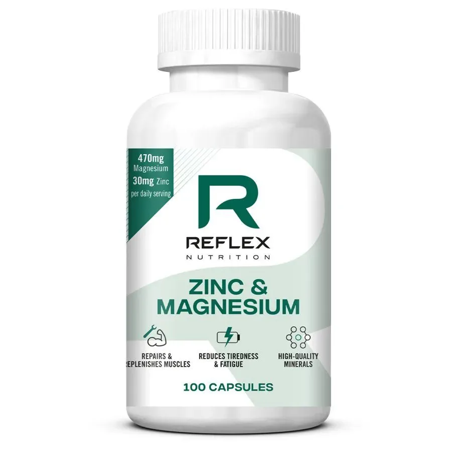 Reflex X Functional Training 06 Zinc & Magnesium 100 kapslí