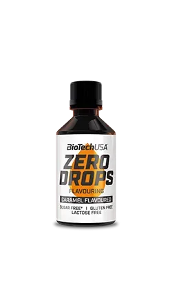 BioTech USA Zero Drops ořechový nugát 50 ml