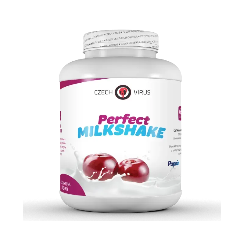 Czech Virus Perfect Milkshake 2000 g jogurtová třešeň