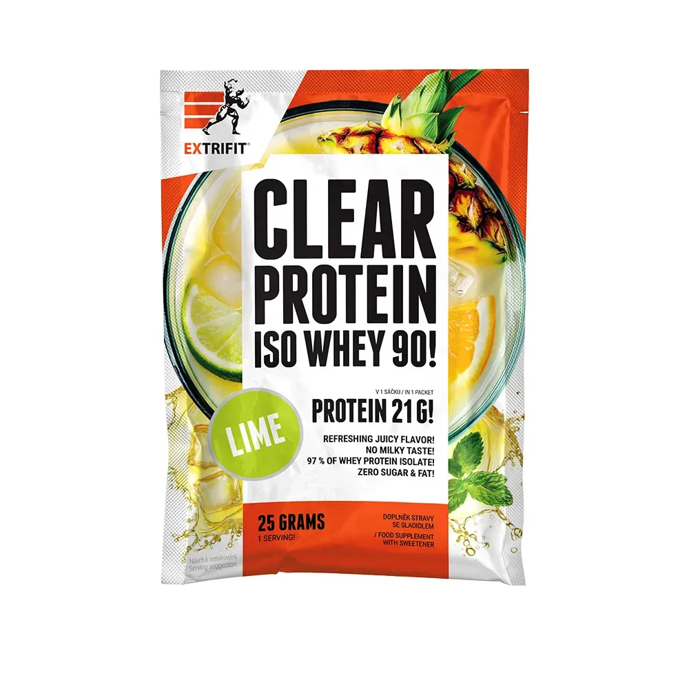 Extrifit Clear Protein Iso Whey 90! 25 g lime