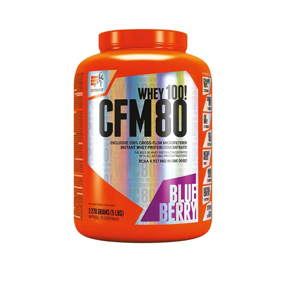 Extrifit CFM Instant Whey 80 2270 g strawberry