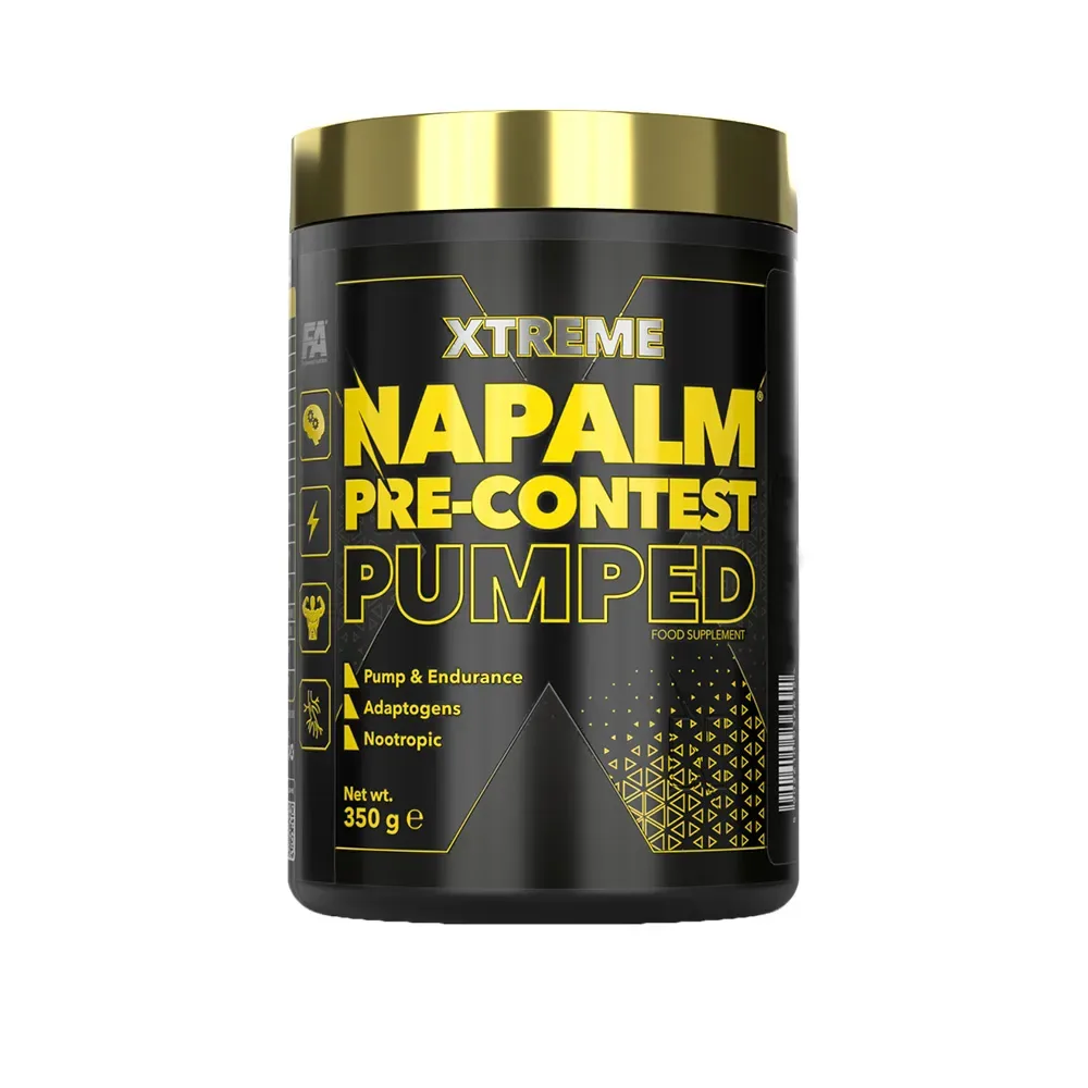 Fitness Authority Napalm Pre-Contest Pumped 350 g mango lemon