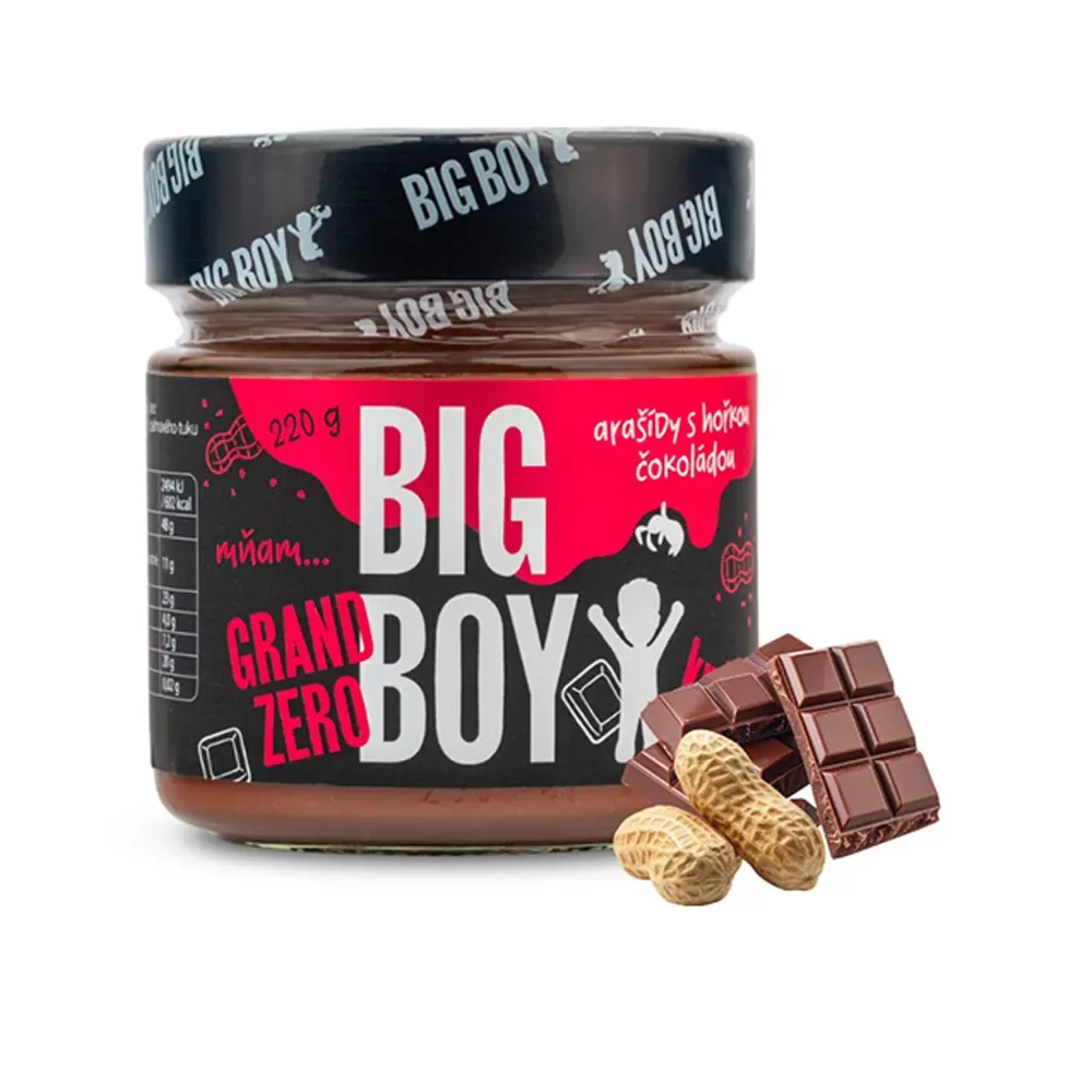 Big Boy Grand Zero 220 g kokos s bílou čokoládou