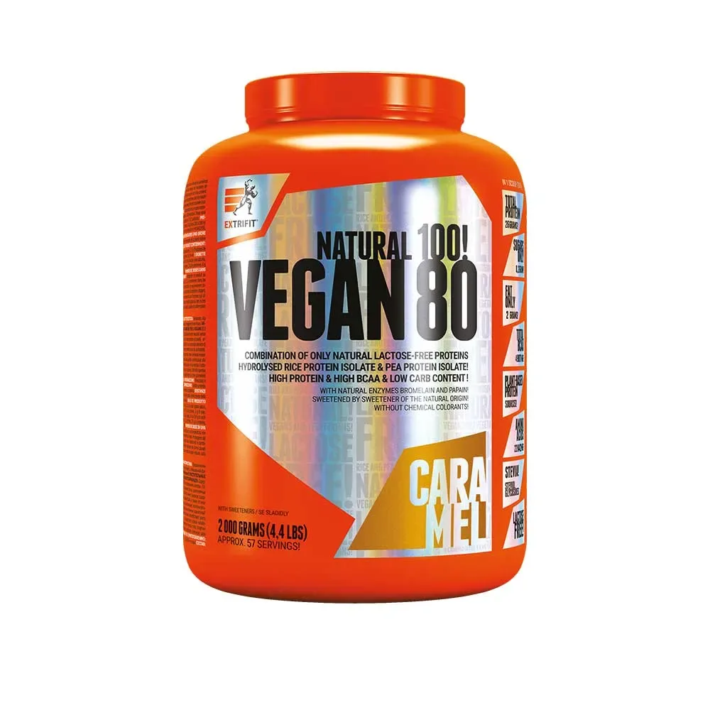 Extrifit Vegan 80 hazelnut 2000 g