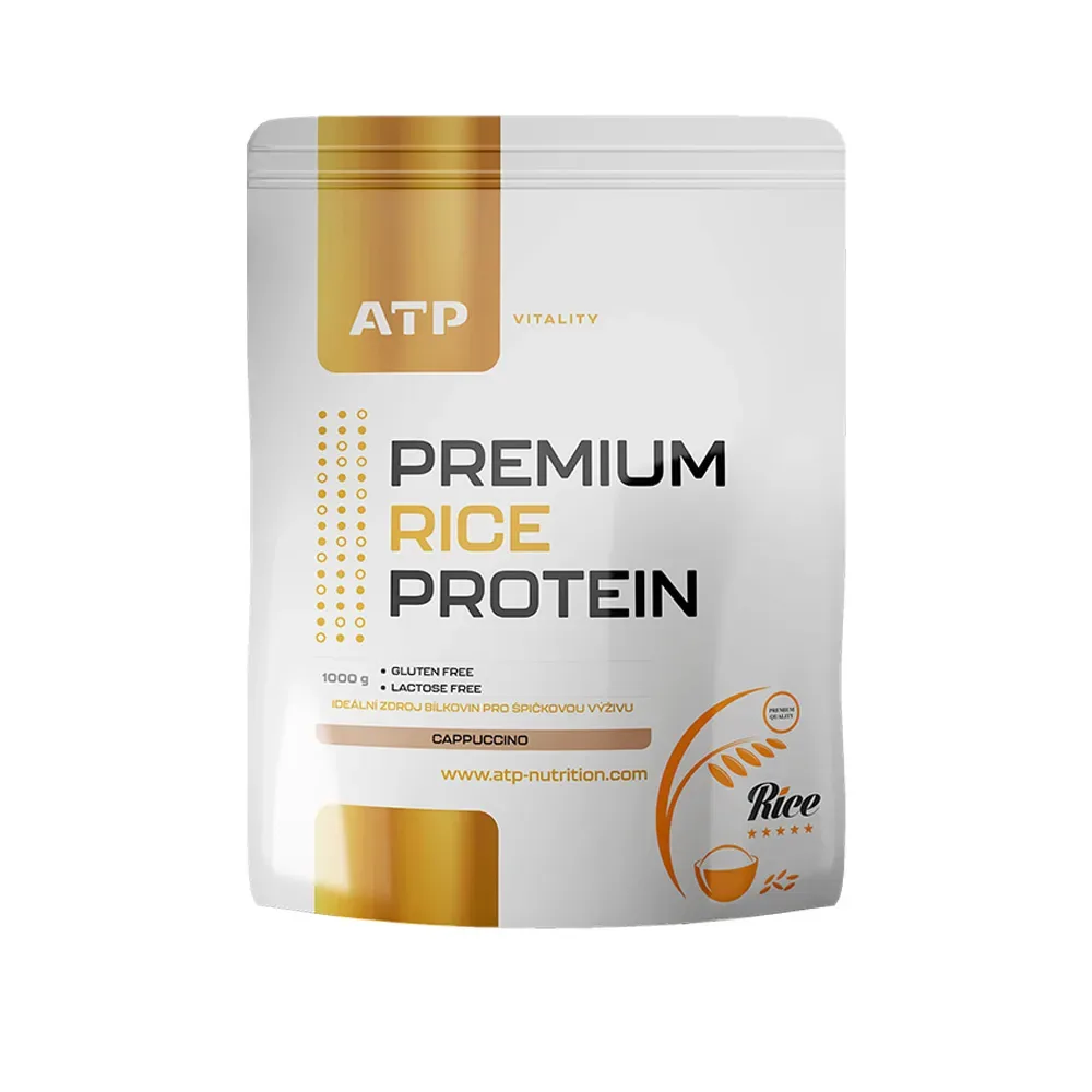 ATP Vitality Premium Rice Protein 1000 g čokoláda nugát