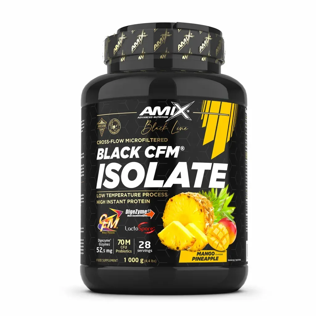 Amix Black Line Black CFM Isolate 1000 g salted caramel ice cream