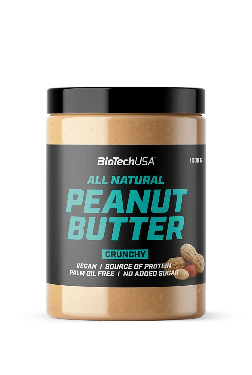 BioTech Peanut Butter 1000 g crunchy