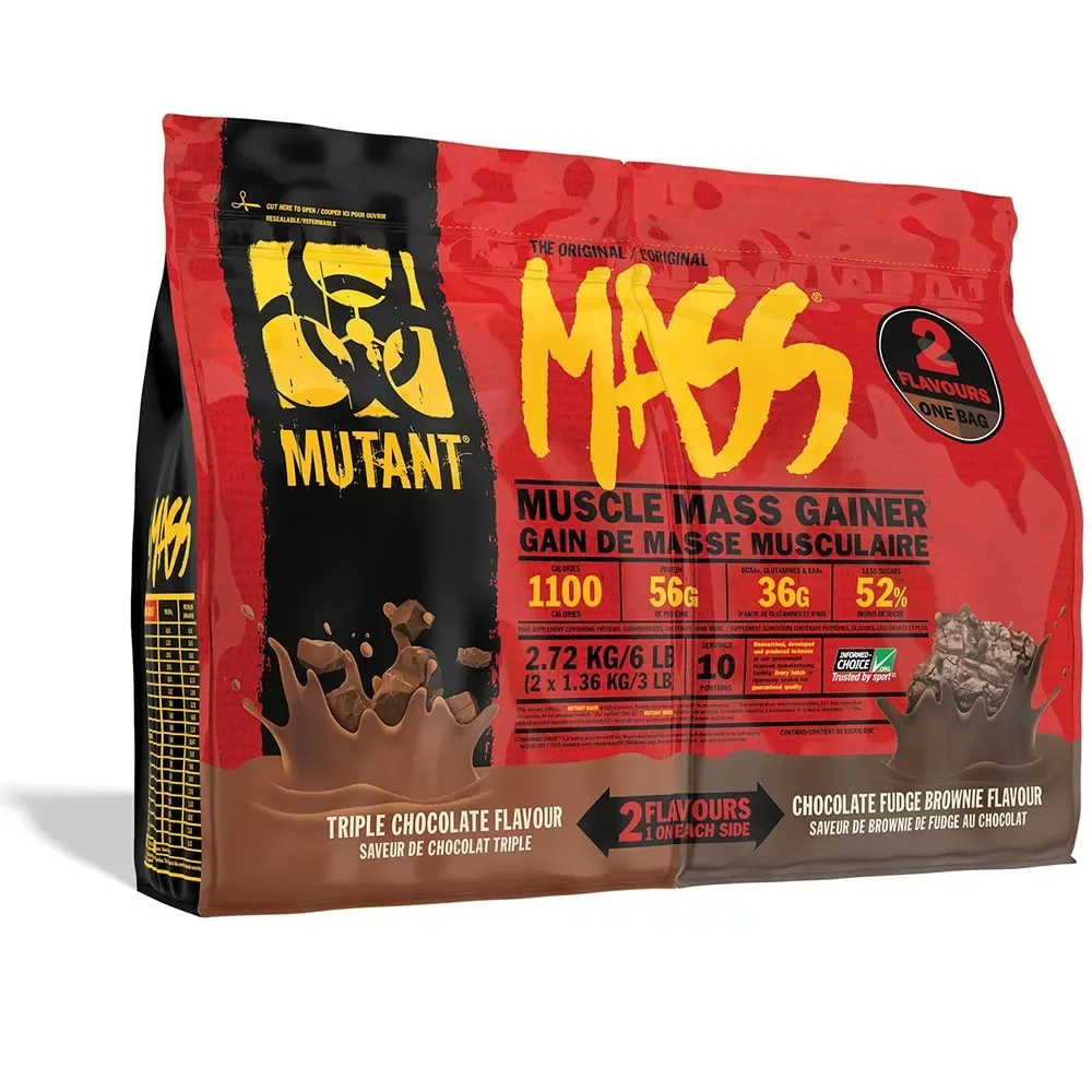 Mutant® Whey 100% Gourmet Protein triple chocolate/chocolate fudge brownie 2270 g