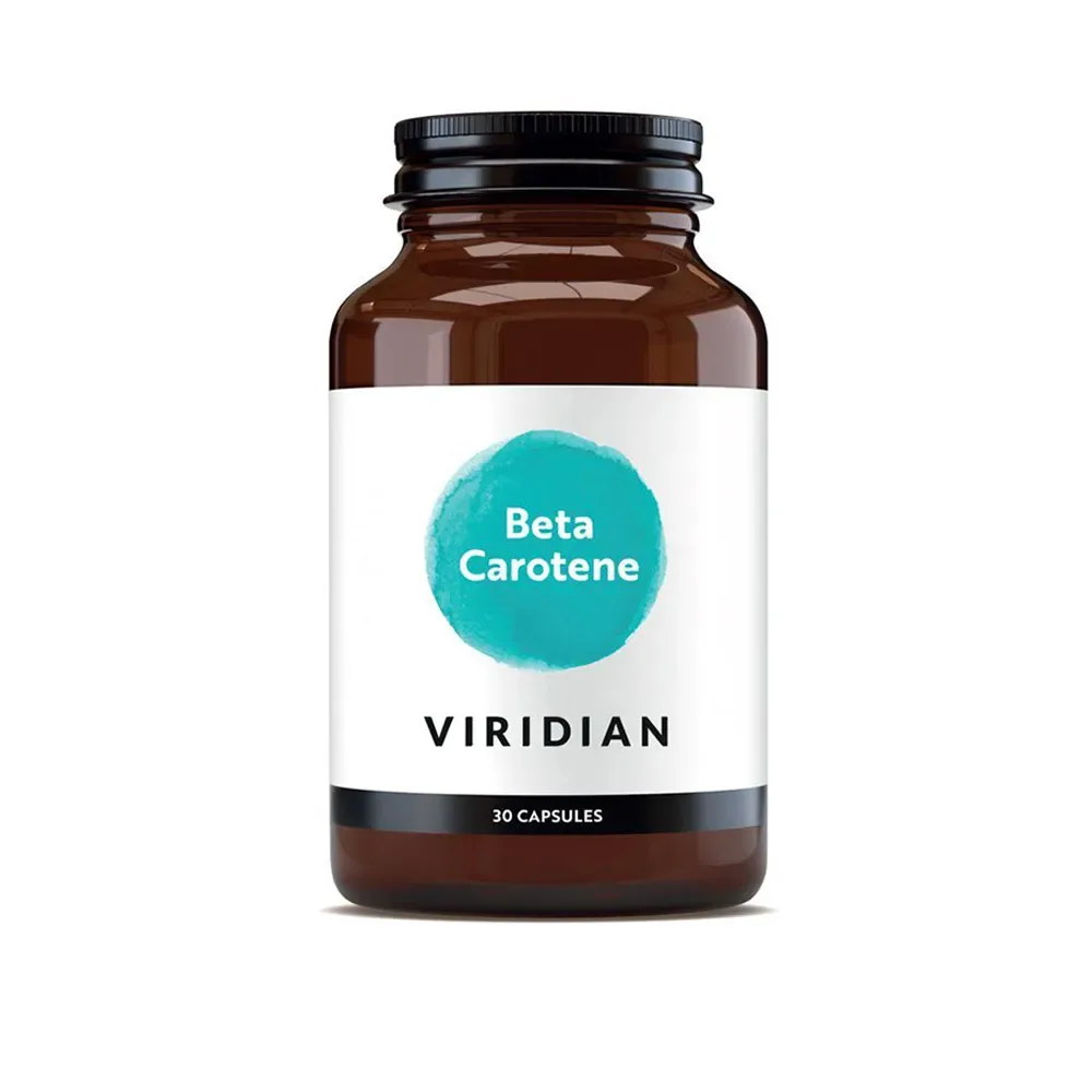Viridian Beta Carotene 30 cps