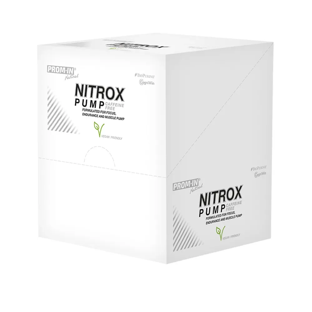 Prom-In Nitrox Pump Caffeine Free Clean 10 x 23,5 g cola s citronem