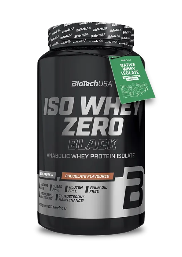 BioTech Iso Whey Zero Black 908 g vanilla