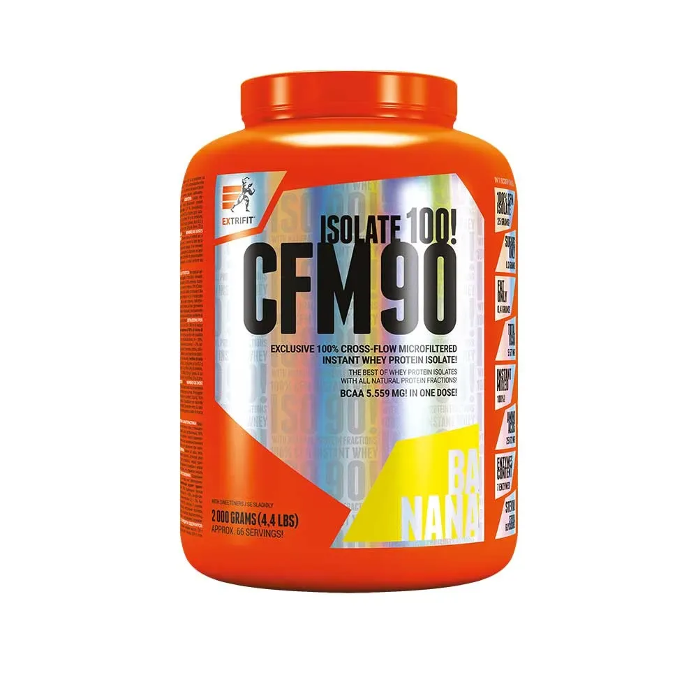 Extrifit CFM Instant Whey Isolate 90 2000 g strawberry