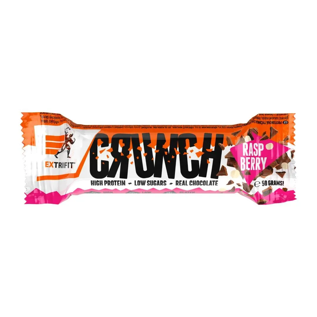 Extrifit Protein Bar Crunch 50 g raspberry