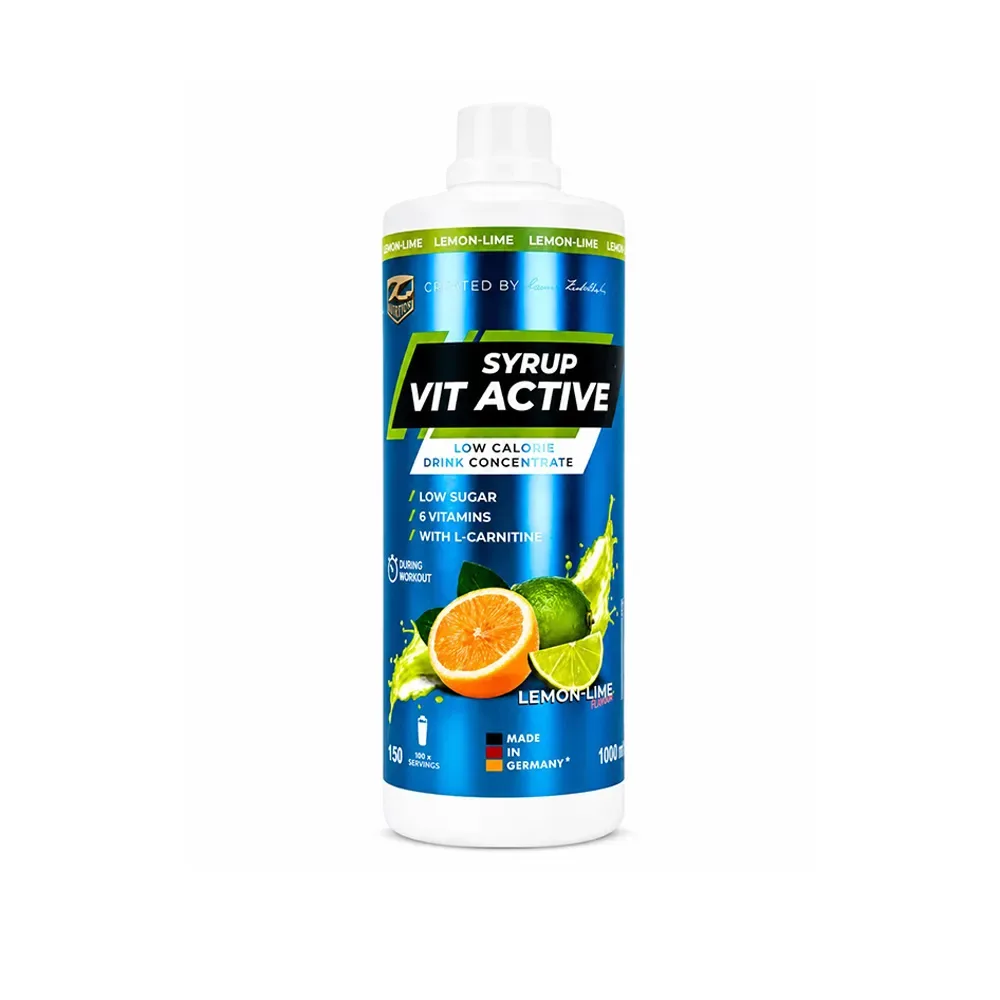 Z Konzept Vit Active Syrup Low Carb 1000 ml black currant