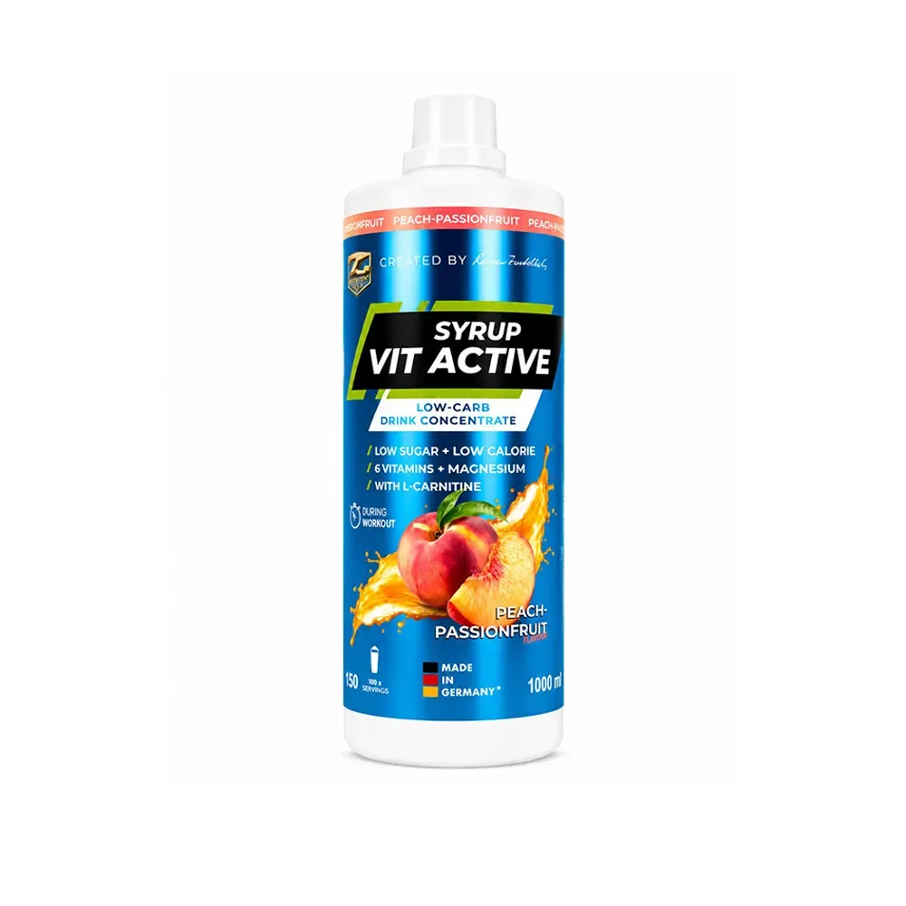 Z Konzept Vit Active Syrup Low Carb 1000 ml black currant