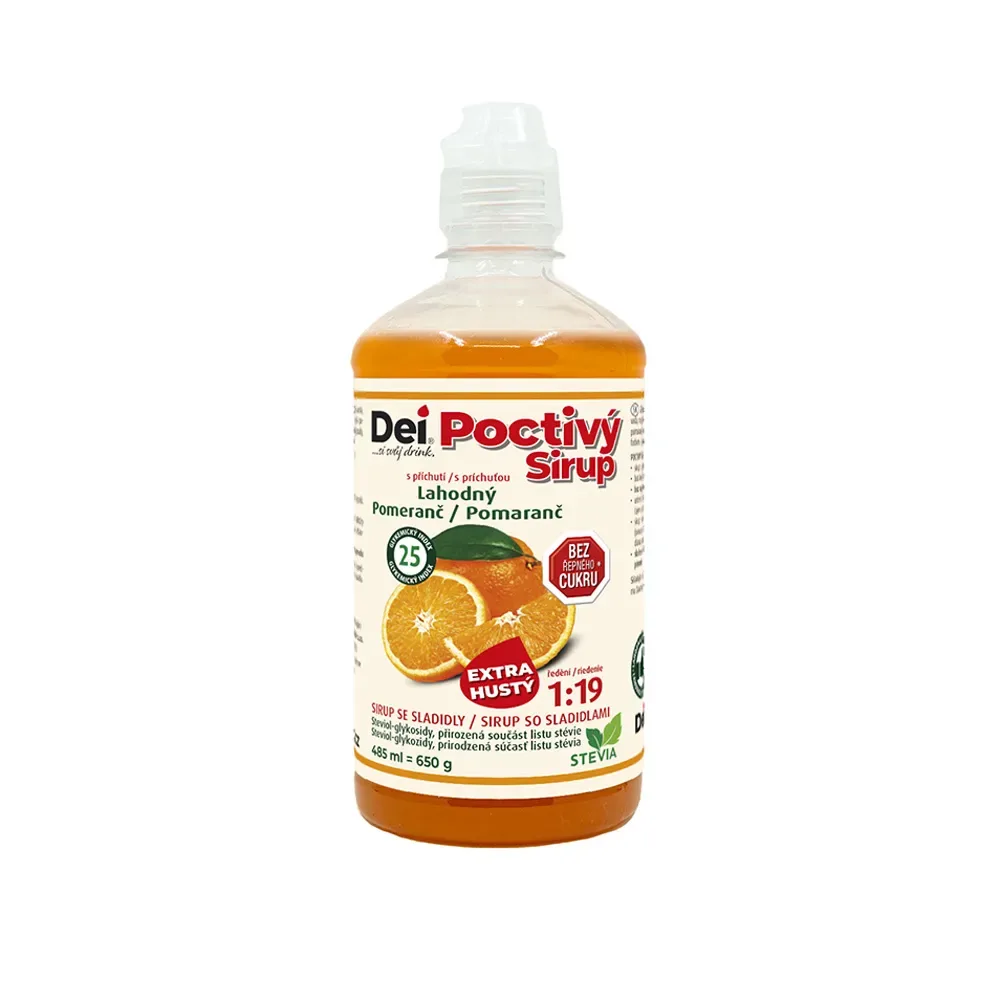 DeiSirup Poctivý Sirup bezový květ 485 ml