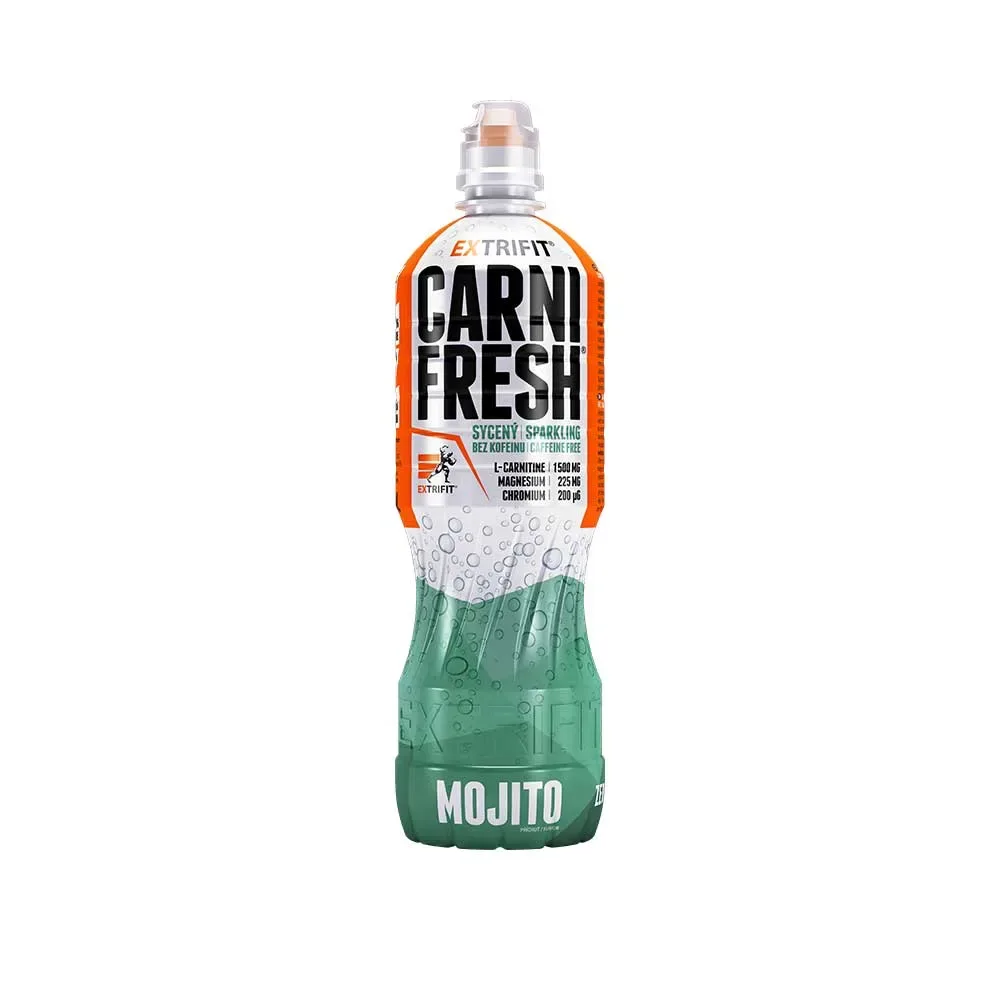 Extrifit Carnifresh Sparkling Caffeine free 850 ml wild strawberry mint