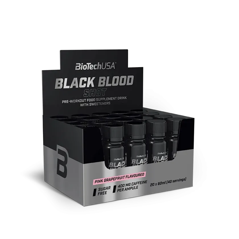 BioTech Black Blood Shot 20 x 60 ml