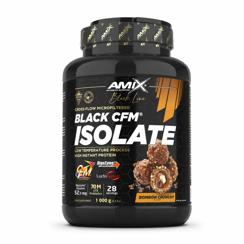 Amix Black Line Black CFM Isolate 1000 g salted caramel ice cream