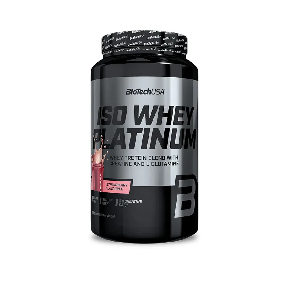 BioTech Iso Whey Platinum chocolate 908 g