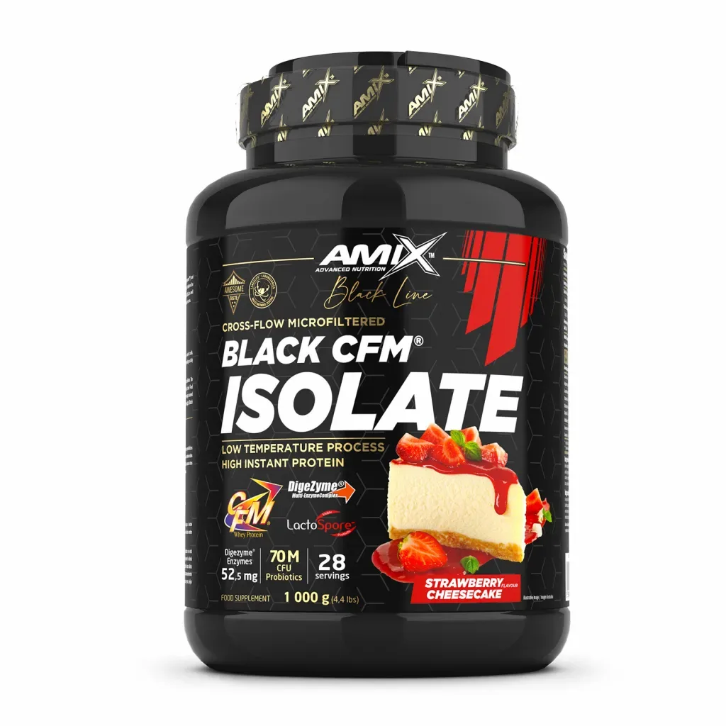 Amix Black Line Black CFM Isolate 1000 g salted caramel ice cream