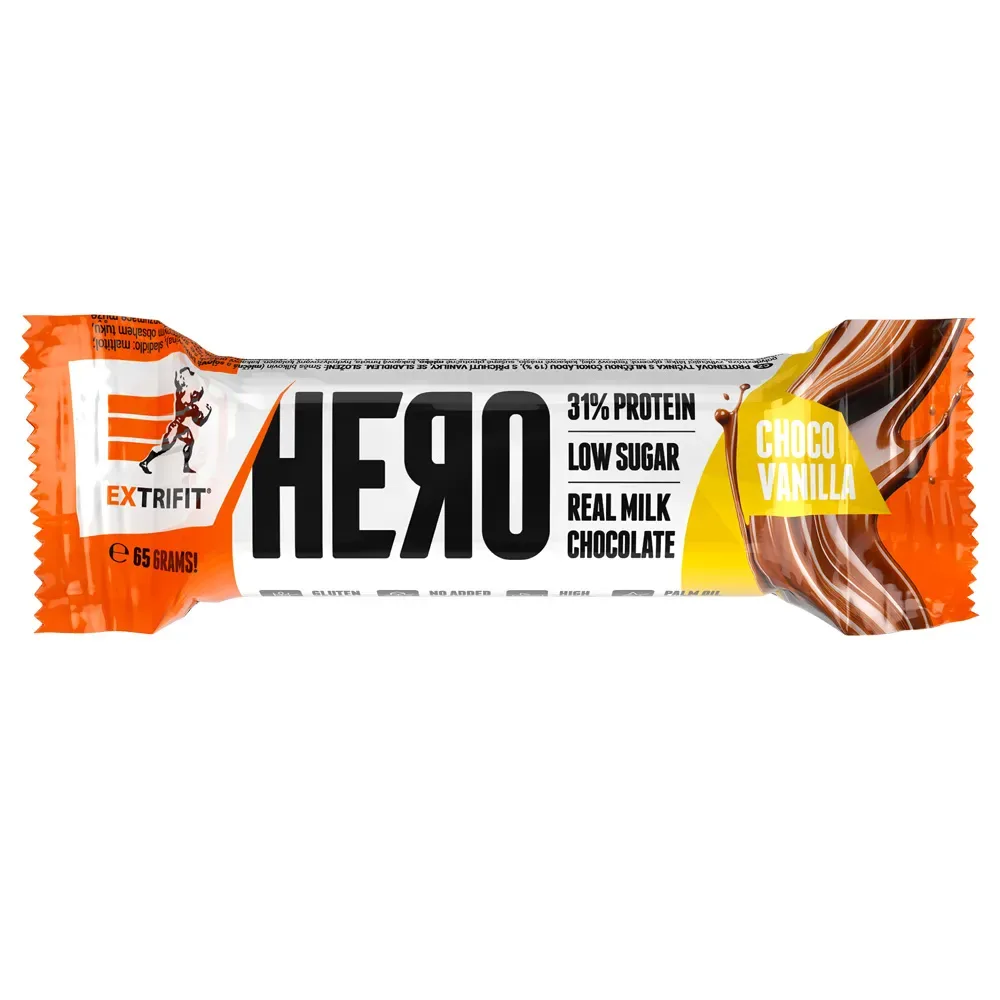 Extrifit Hero Protein Bar 31% choco caramel 65 g
