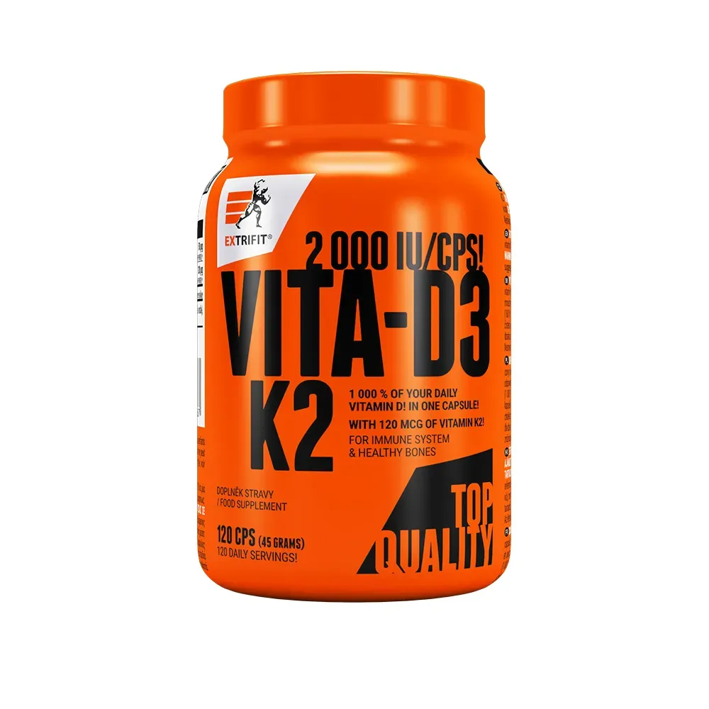 Extrifit Vita-D3K2 2000 IU/CPS 120 cps