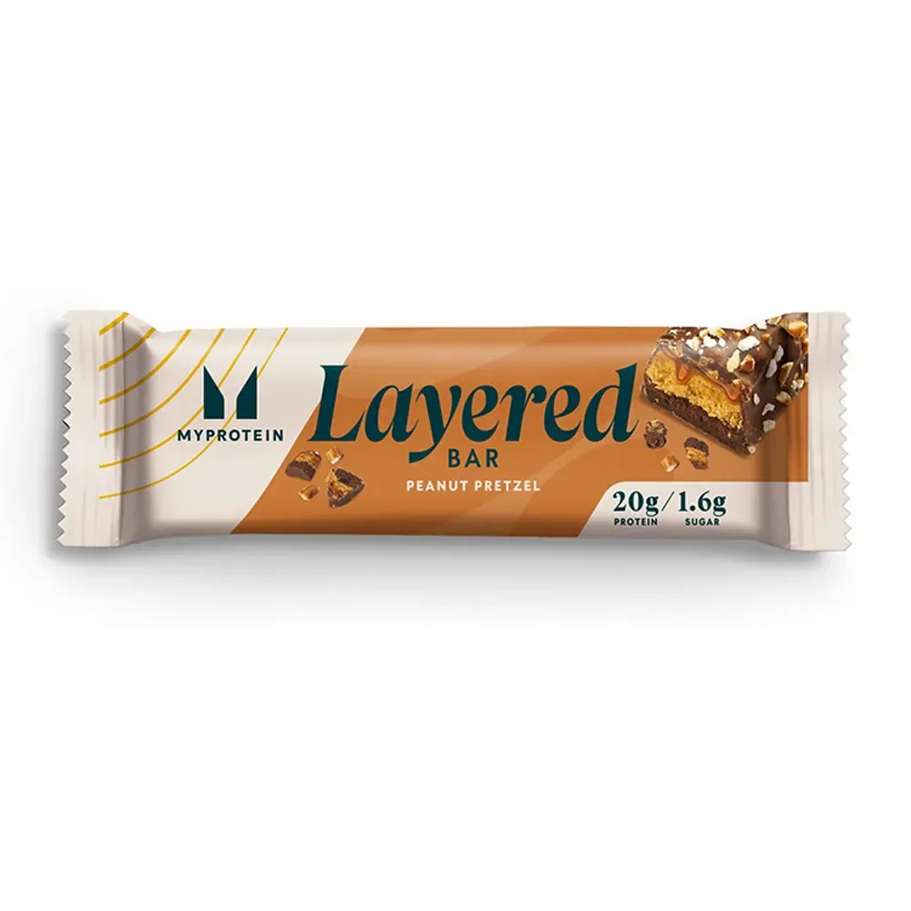 MyProtein Layered Protein bar 60 g birthday cake