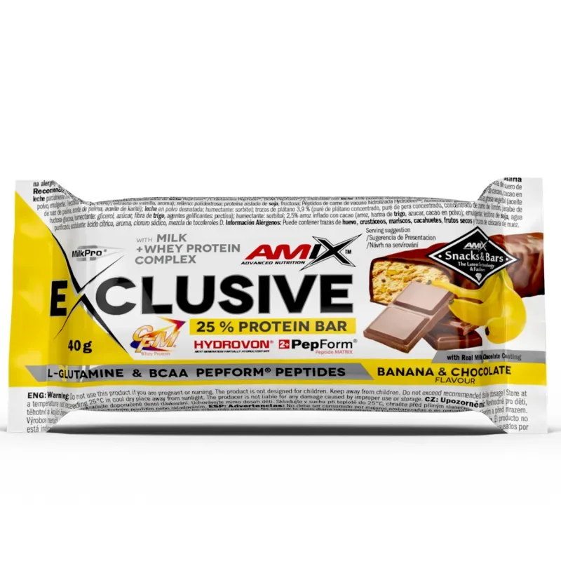 Amix Exclusive Protein Bar 40 g pistachios caramel