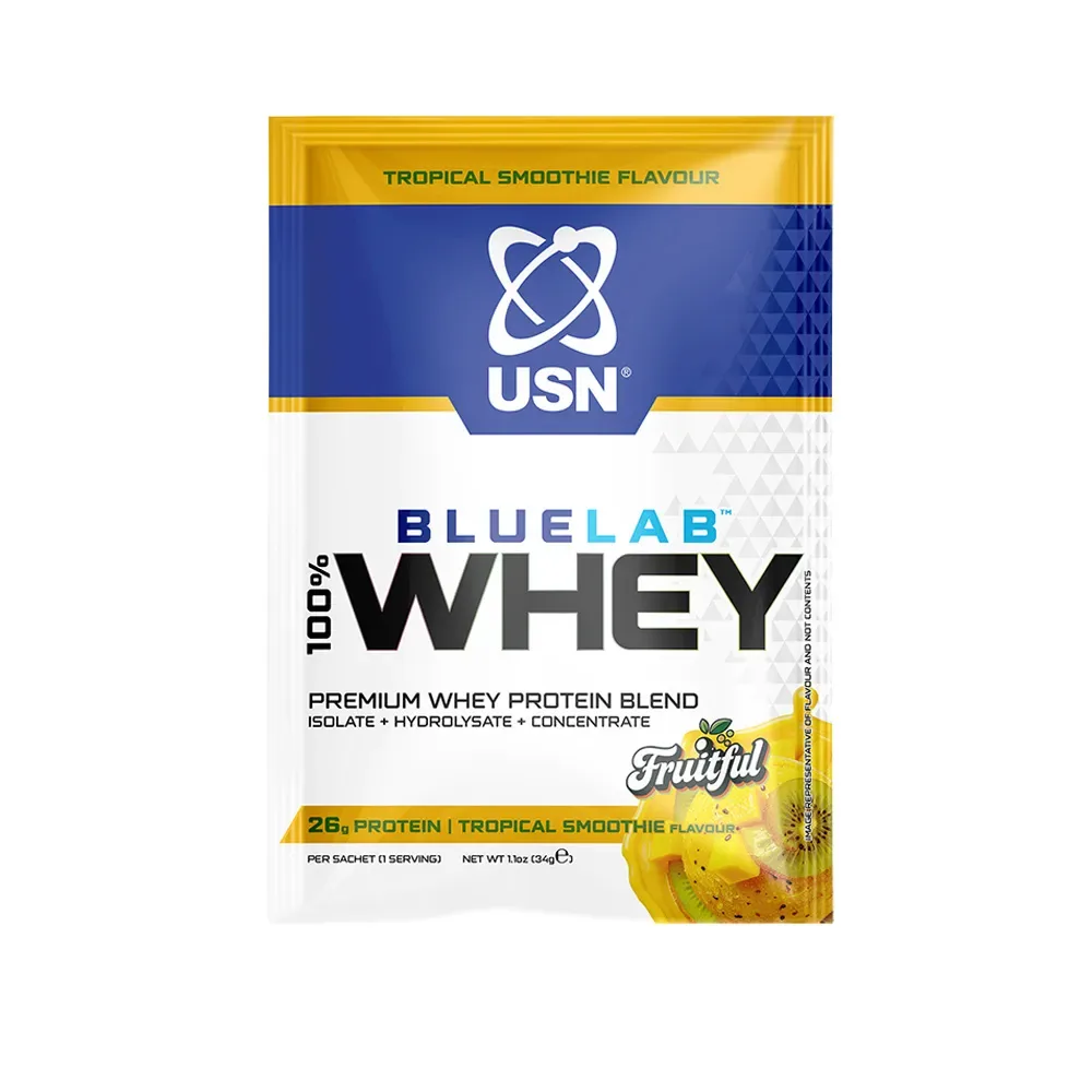 USN BlueLab 100% Whey Protein Premium 34 g slaný karamel