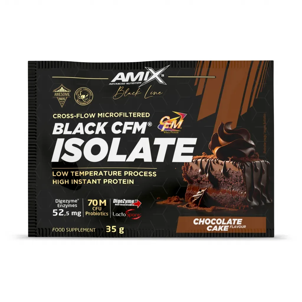 Amix Black Line Black CFM Isolate 35 g mango pineapple