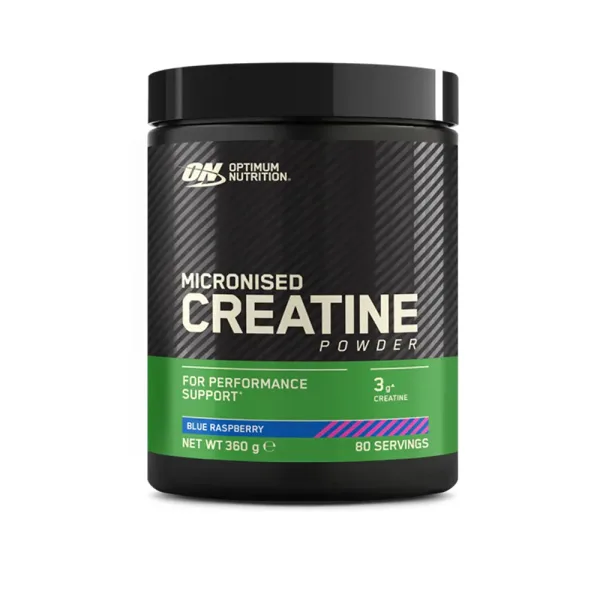 Optimum Nutrition Micronised Creatine Powder blue raspberry 360 g
